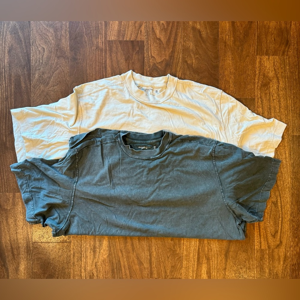 Lot of Two - Abercrombie & Fitch “Vintage-Inspired” Shirts - Men’s 2XL XXL
